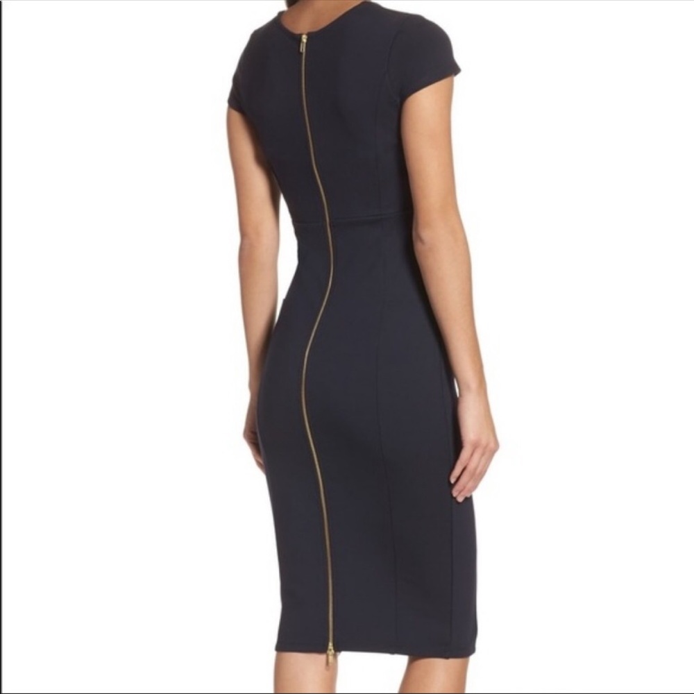 Felicity & Co. Black Sipper dress